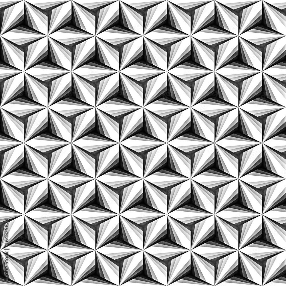 Seamless Monochrome Pattern. Grungy Geometric Shapes Tiling. Seamless Monochrome Pattern. Grungy Geometric Shapes Tiling.