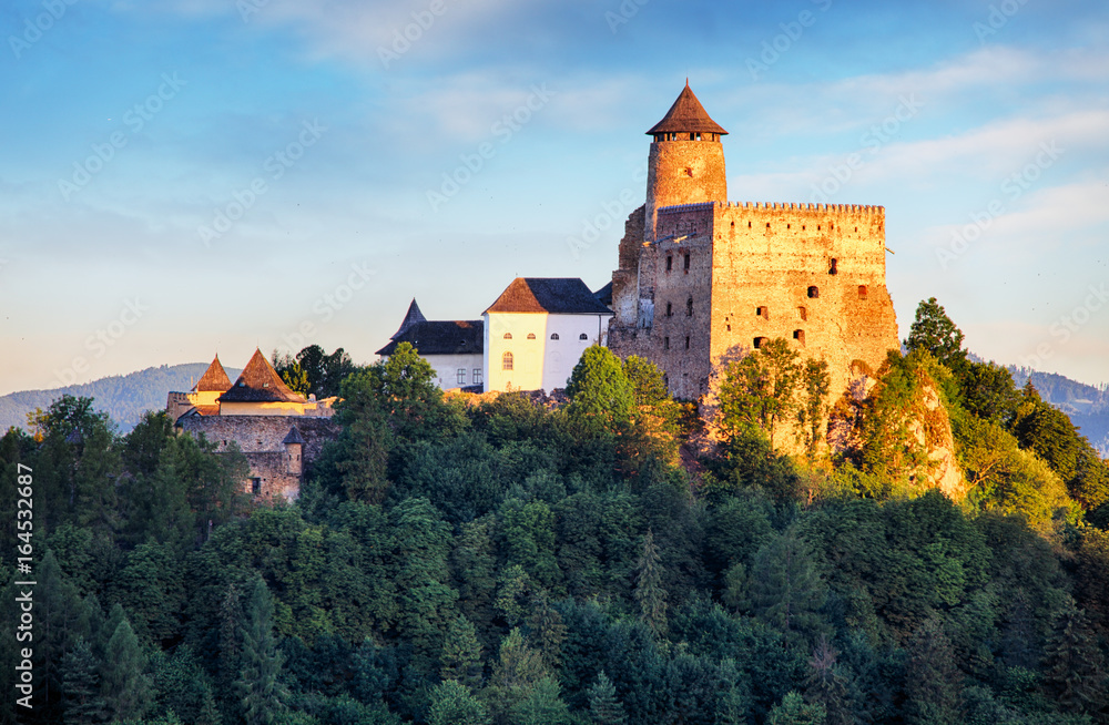 Stara Lubovna castle in Slovakia, Europe landmark