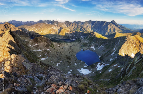 Mountain landscape at summer in Slovakia Tatras