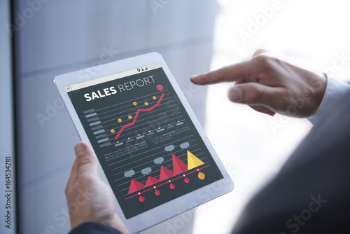 Fotografie New updates about sales report