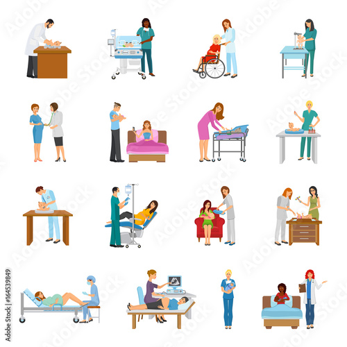 Maternity Hospital Nursery Set