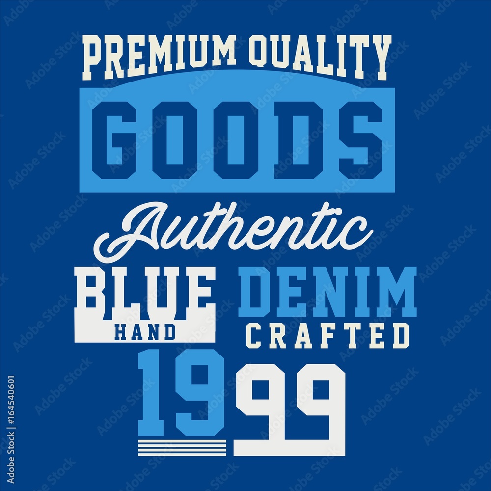 Fototapeta premium graphic alphabet and typography for shirt and print