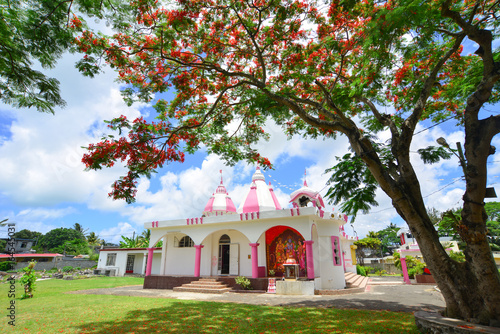Hindu temple in Port Louis, Mauritius