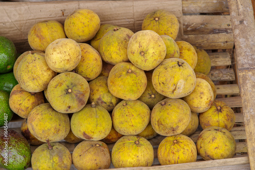 Tropical fruit Sandoricum koetjape, Philippines photo