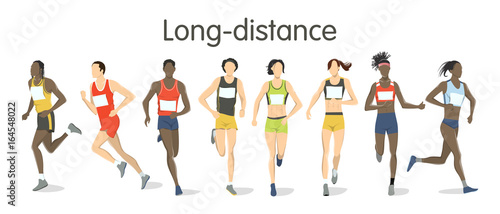 Long distance runners.