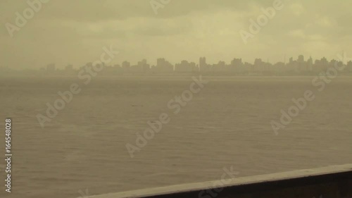 Misty View of Belem Do Para,  Brazil from A Boat On The Amazon River 2 photo