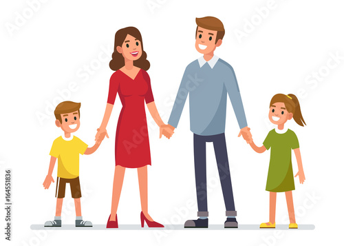 family holding hands