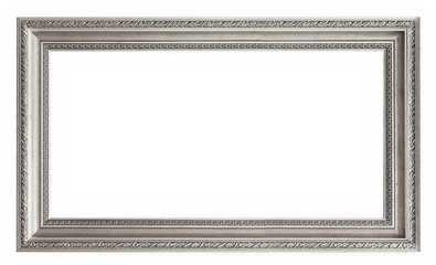 Silver frame for paintings, mirrors or photos