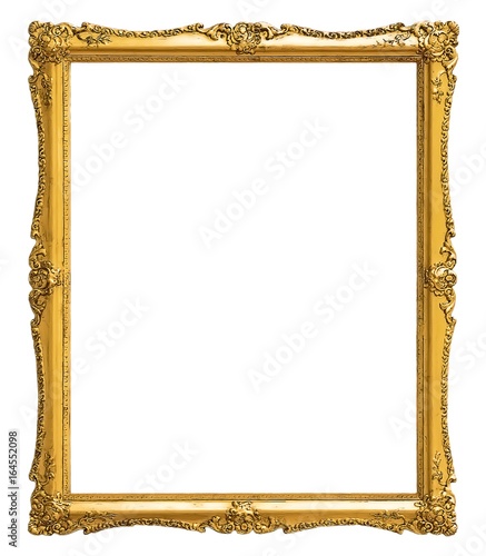 Gold frame for paintings, mirrors or photos