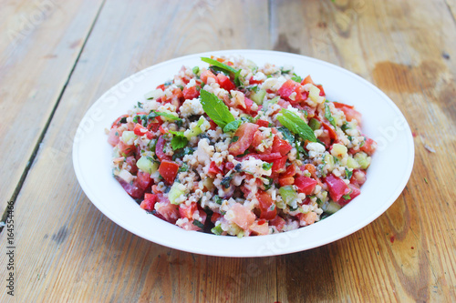 summer tabbouleh salad