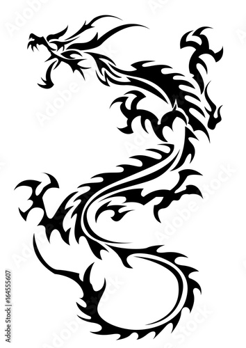 tribal dragon