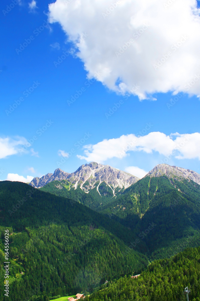 Berggipfel in den Alpen