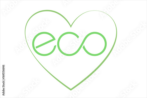 logo eco con cuore 