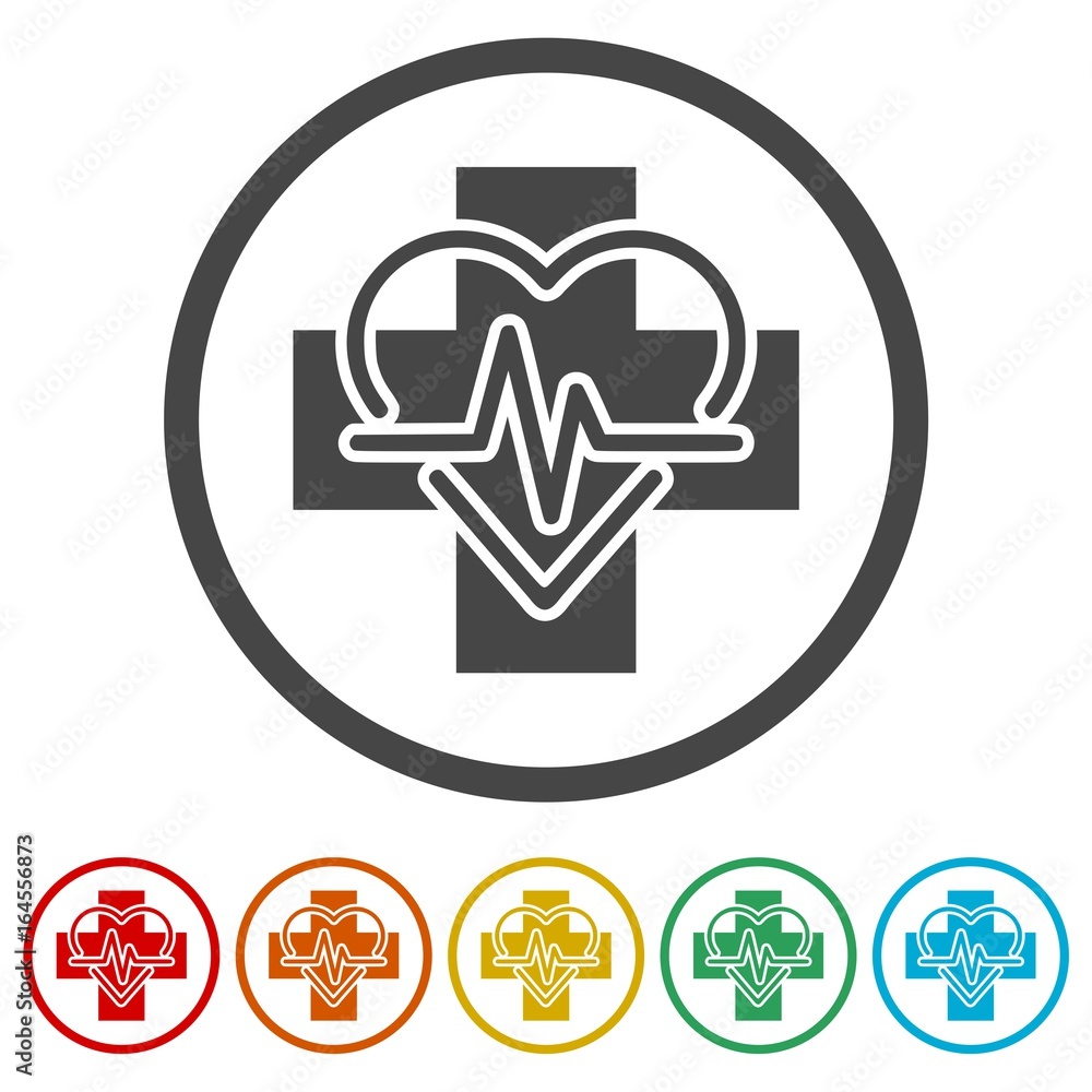 Medicine Icons set - Vector Illustration Medicine Icons set - Vector Illustration