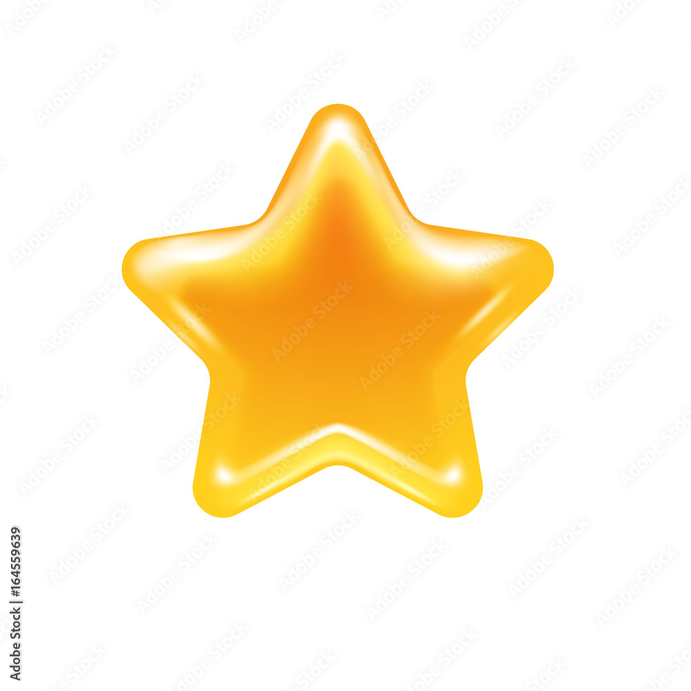 Honey star jelly candy icon. Honey star jelly candy icon.