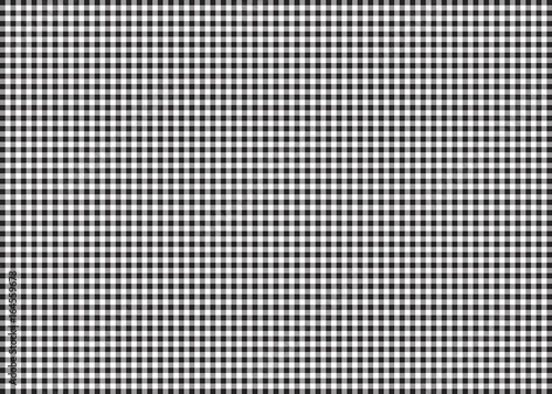 Black Gingham Pattern Background