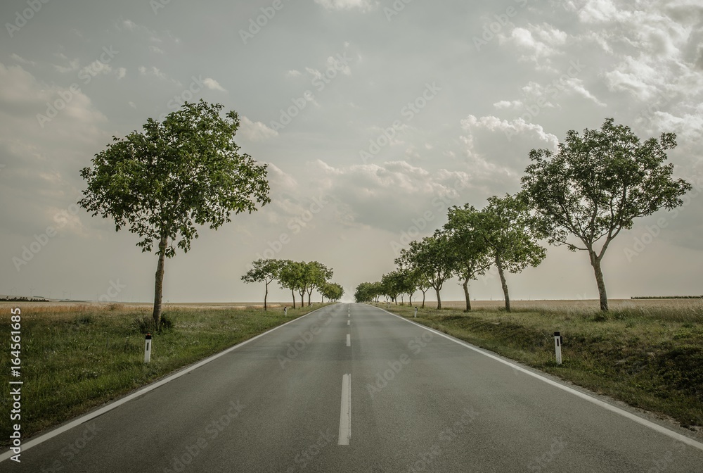Fototapeta premium Vacation Getaway Road