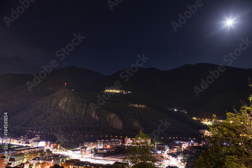 Andorra ka vella night sky © A_Skorobogatova