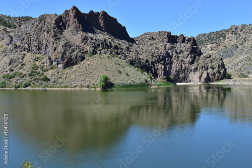 The Lake at Spring Valley State Park in Nevada 