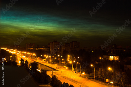 View of the night city of Togliatti. © Oleg Zhukov