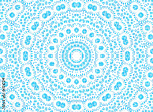 Abstract blue pattern