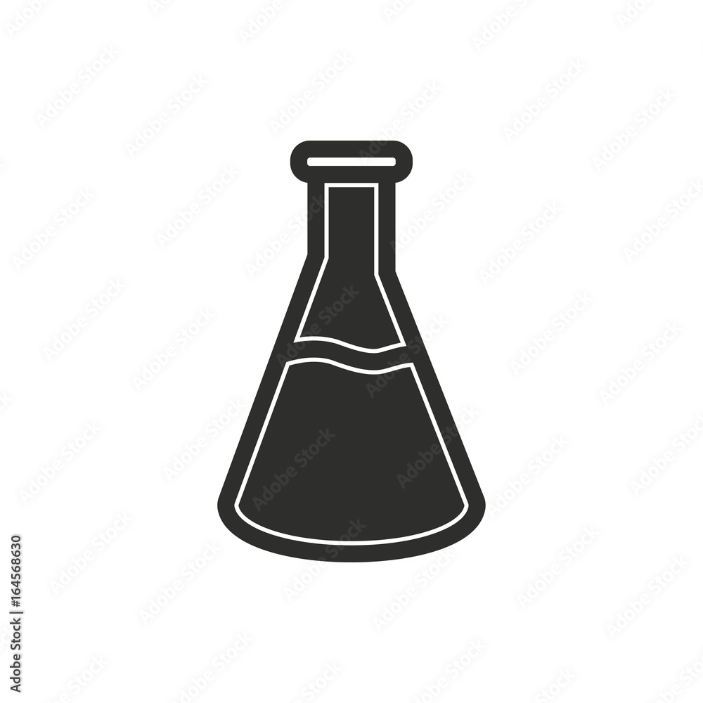 Flask - vector icon. Flask - vector icon.