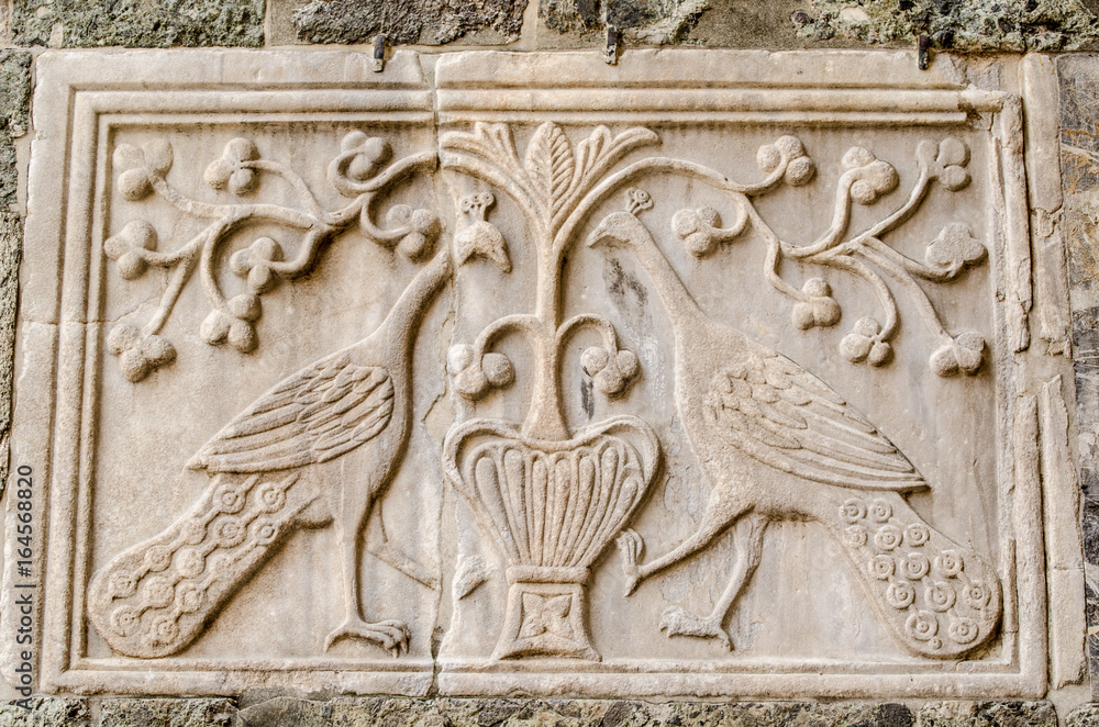 Carved Peacocks, Venice