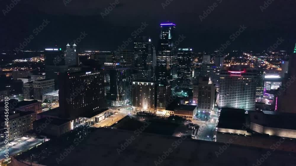 custom made wallpaper toronto digitalSkyline at night