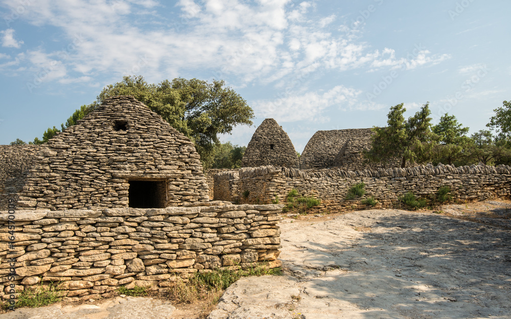 Historic village des Bories near Gordes, Provence region of France