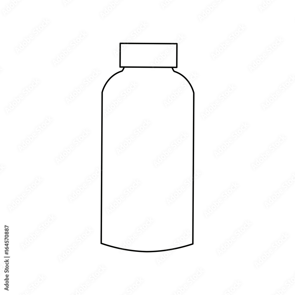 plastic blank bottle with cap packaging plastic blank bottle with cap packaging
