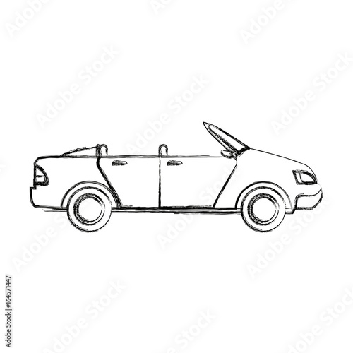 convertible car sport vehicle transport