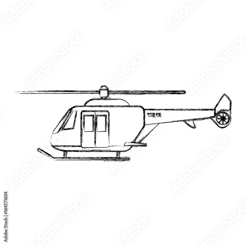 helicopter propelled vehicle rotor transport style