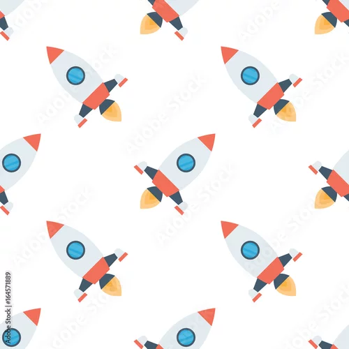 Tapety wzór rakiet.