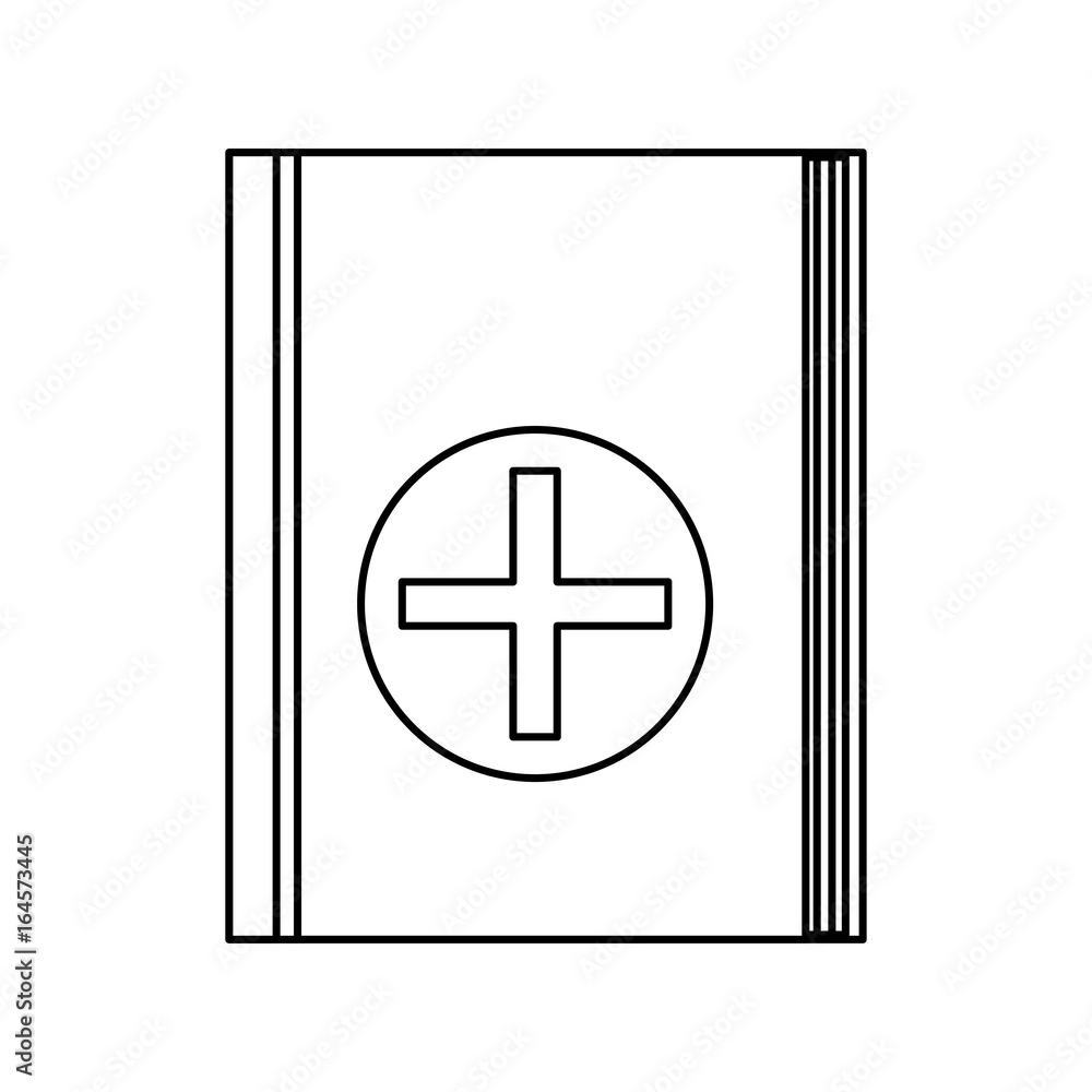 Obraz premium Medical address book