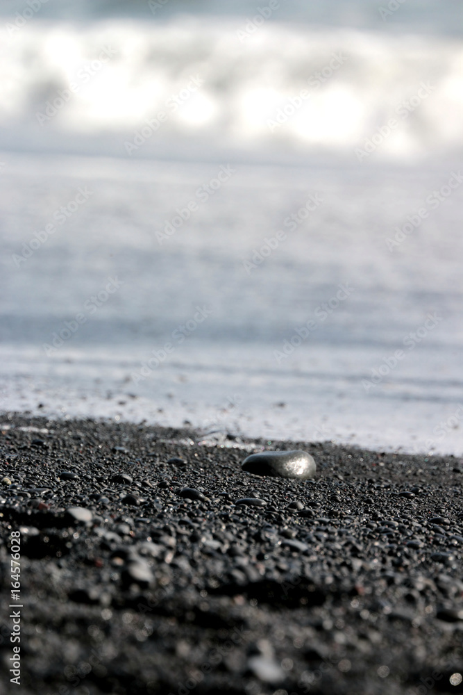Pebbles on the black beach in Vik, Iceland
Pebbles on the black beach in Vik, Iceland