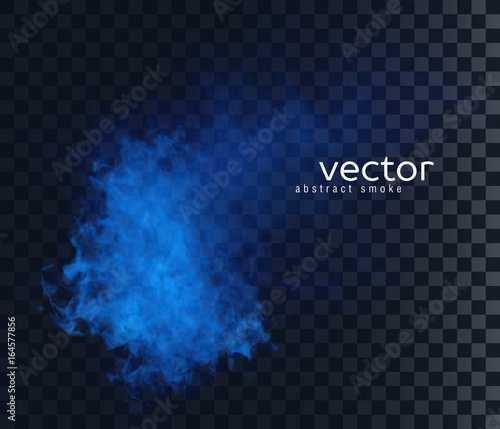 Vector illustration of smoky shape.