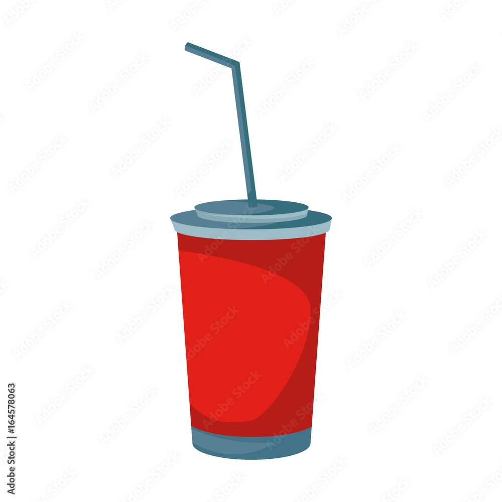 paper cup with drinking straw icon paper cup with drinking straw icon