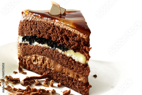 Close-up of Chocolate Cake 