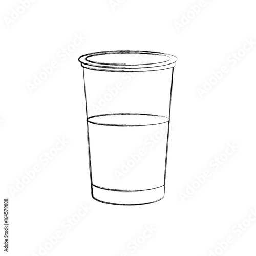 portable cup disposable beverage fresh icon photo