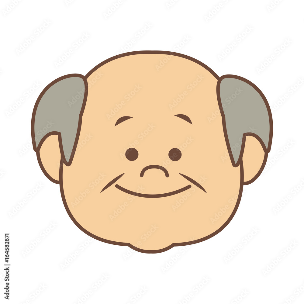 portrait happy grandfather man family person portrait happy grandfather man family person