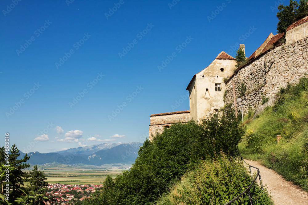 Romania. Risnov fortress
