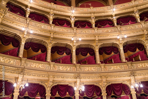 Fototapeta Interior of Hungarian opera in Budapest