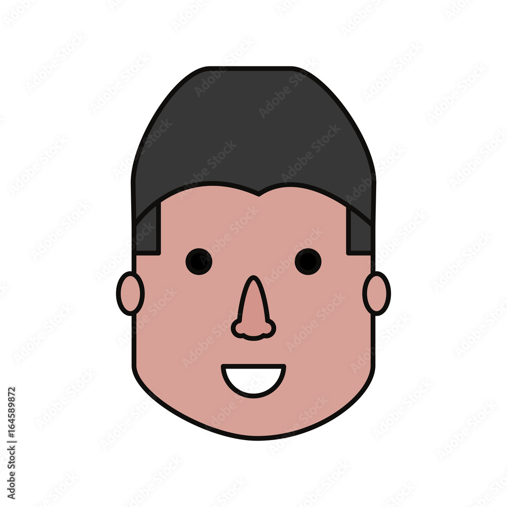 Man face cartoon Man face cartoon