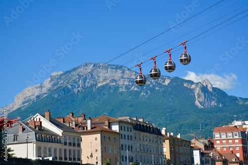 Tapety artystyczne Grenoble - Balade sur l'Isere 