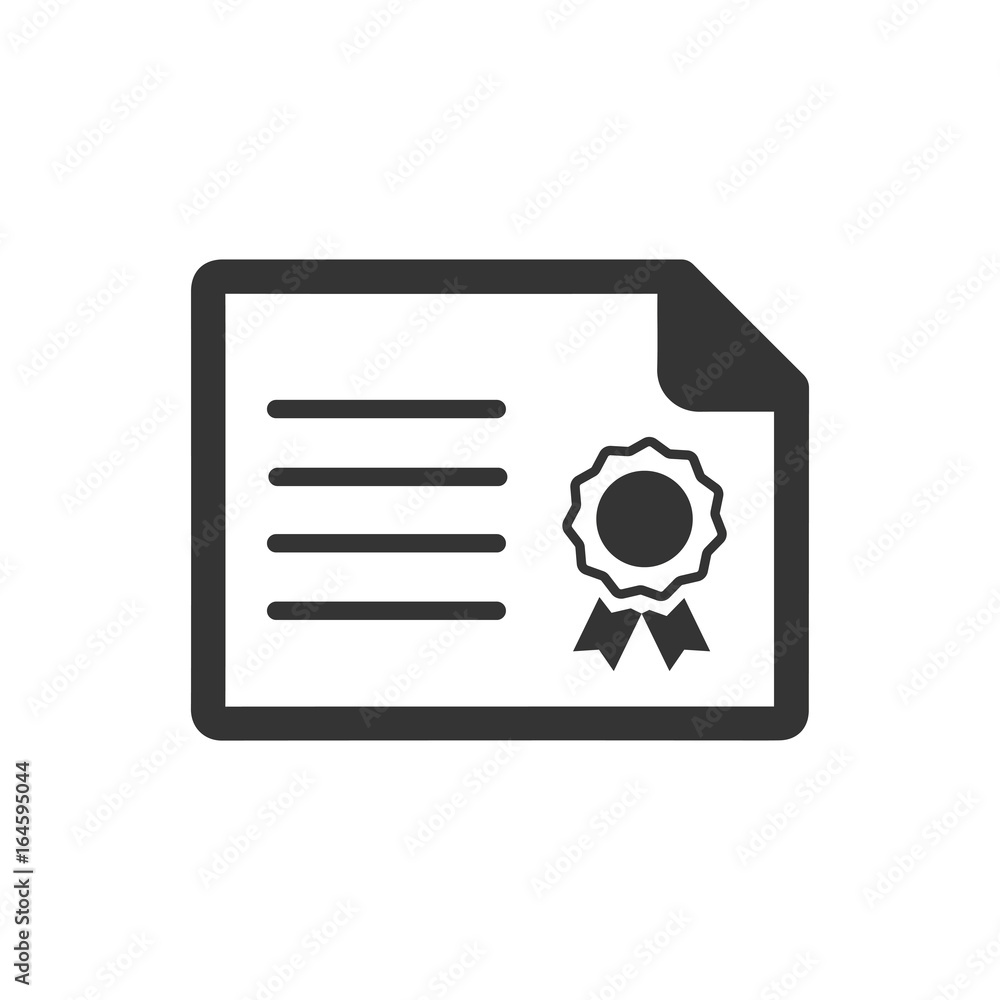 Certificate Icon Certificate Icon