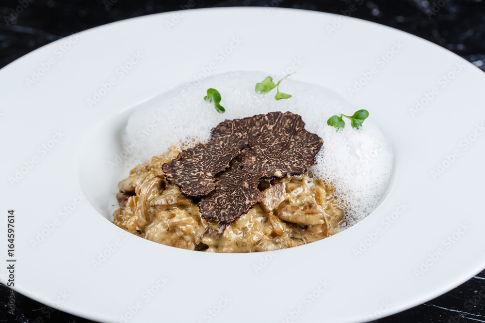 Risotto with truffles