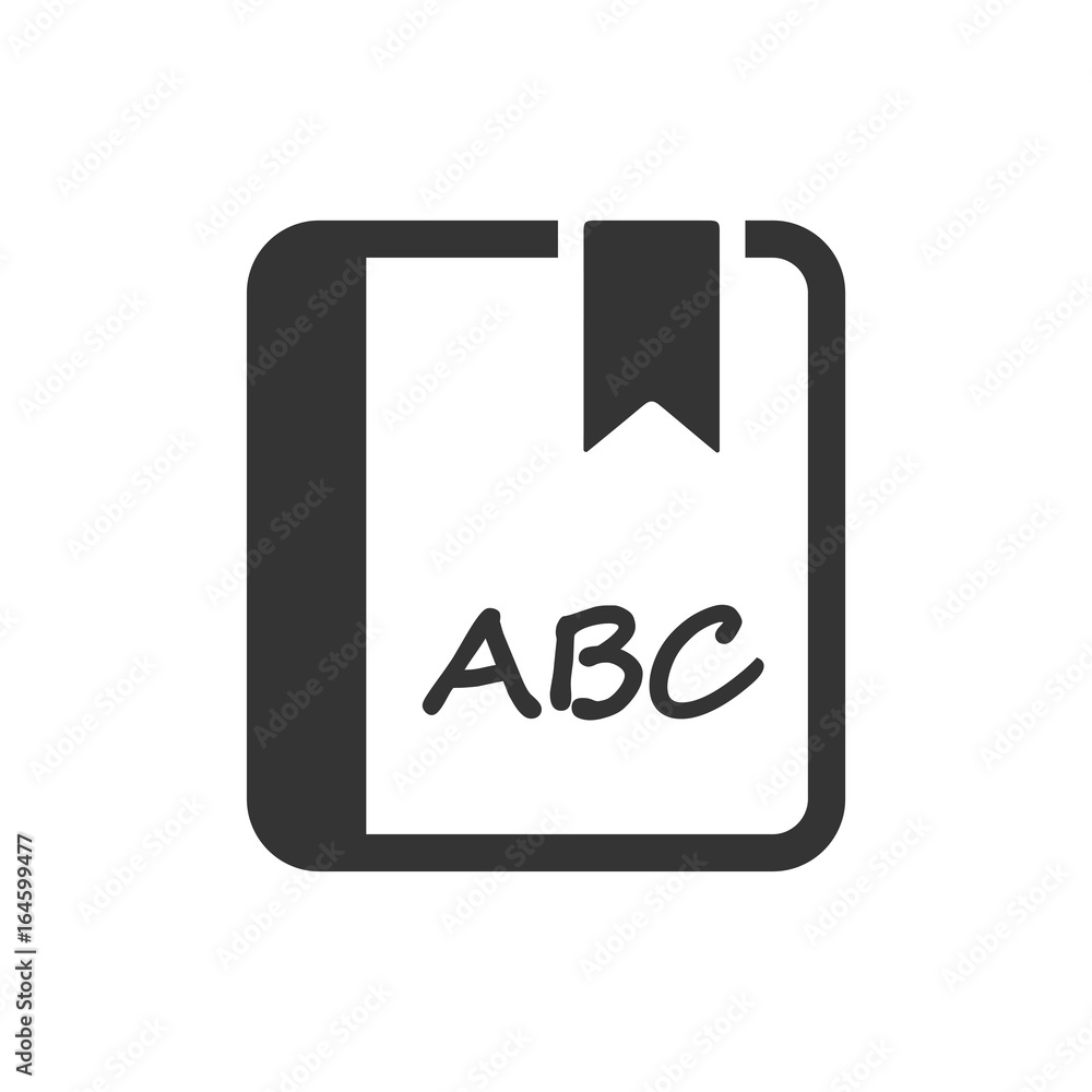 Alphabet Book Icon Alphabet Book Icon