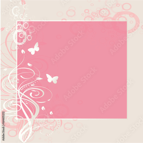 carte postale papillon