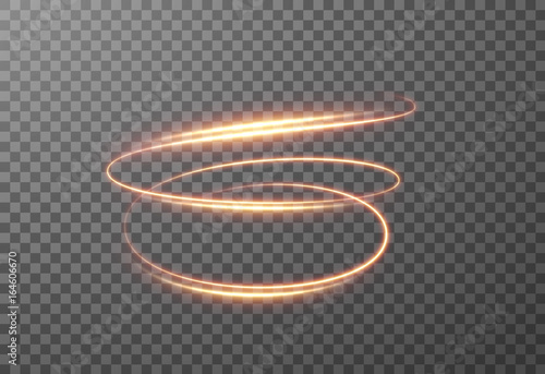 Shining spiral transparent glow effect. Vector eps10. photo