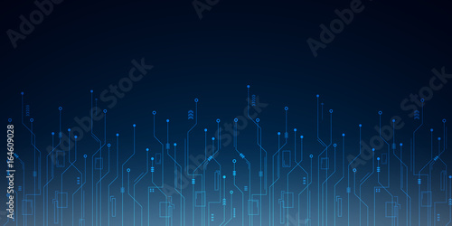Abstract Technology Background